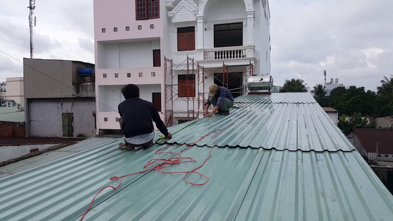 Lợp mái tôn nhà xưởng tại huyện Long Thành
