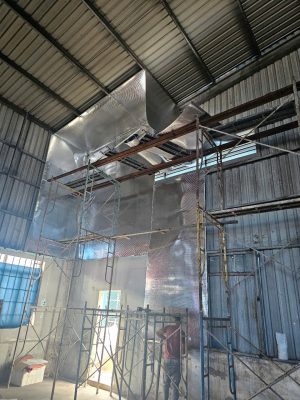Giá thi công cách nhiệt mái tôn nhà xưởng